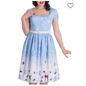 Hell Bunny Noelle Dress Deer